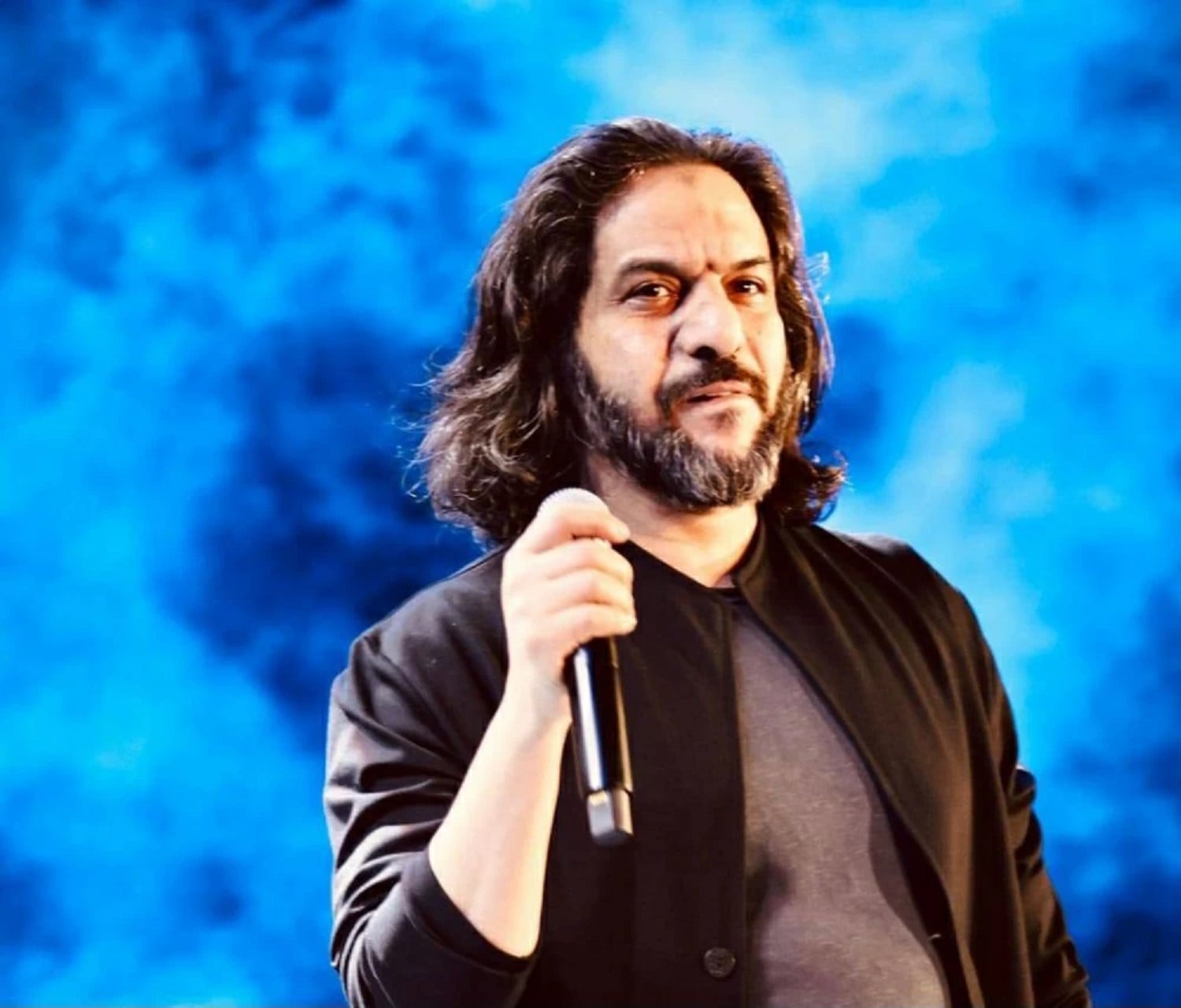 بهاء سلطان في الحفل بهاء سلطان في الحفل