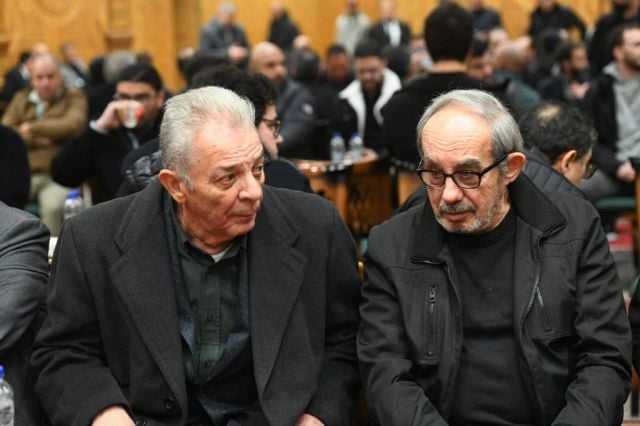 محمود حميدة في العزاء