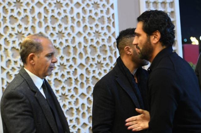 حسن الرداد يقدّم واجب العزاء