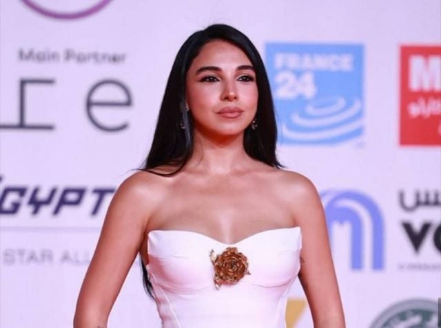 سلمى أبو ضيف تحتفل بميلاد هدى المفتي بطريقة مميزة