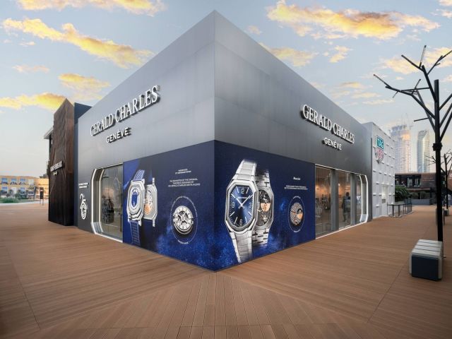 جيرالد تشارلز تُقدّم أكبر جناح لها وقطعةً فريدةً مرصّعةً بالألماس في 