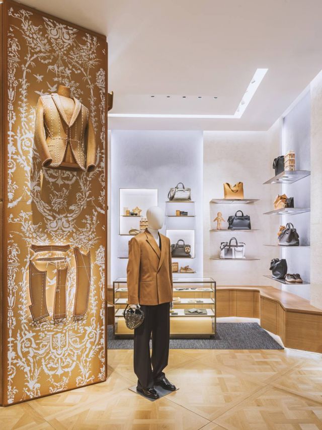 الديكور الساحر لبوتيك Dior في دبي مول