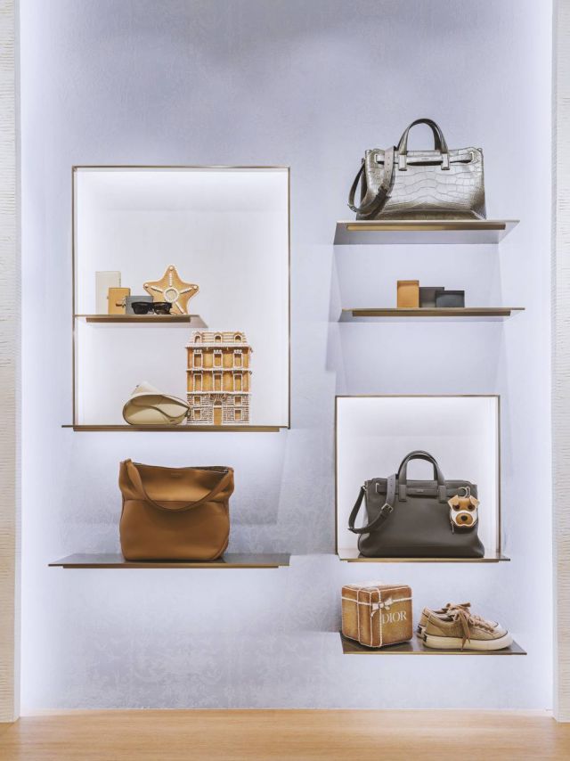 الديكور الساحر لبوتيك Dior في دبي مول