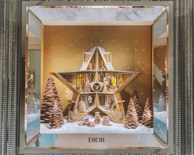 الديكور الساحر لبوتيك Dior في دبي مول