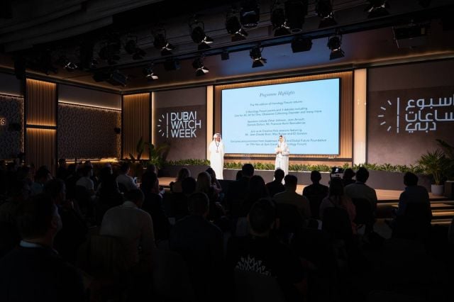 أسبوع الساعات في دبي