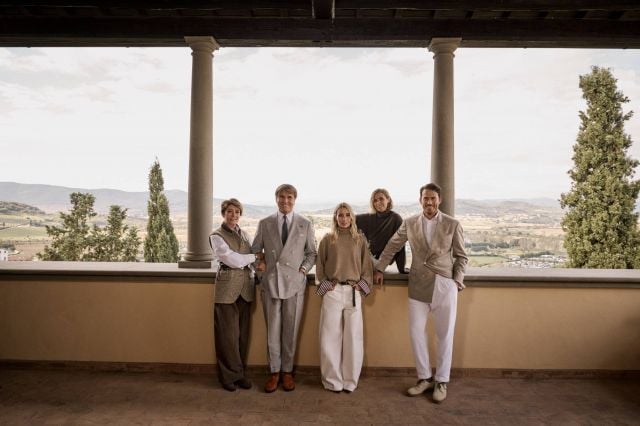 Federica Benda Brunello Cucinelli Camilla Cucinelli Carolina Cucinelli Riccardo Stefanelli