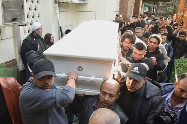 جنازة سمية الألفي