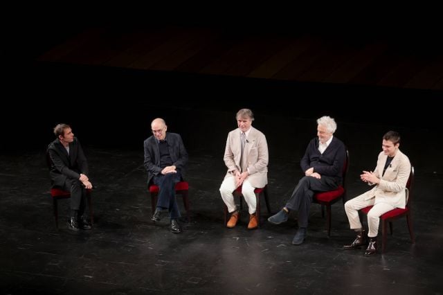 Mattia Carzaniga, Giuseppe Tornatore, Brunello Cucinelli, Nicola Piovani, Saul Nanni