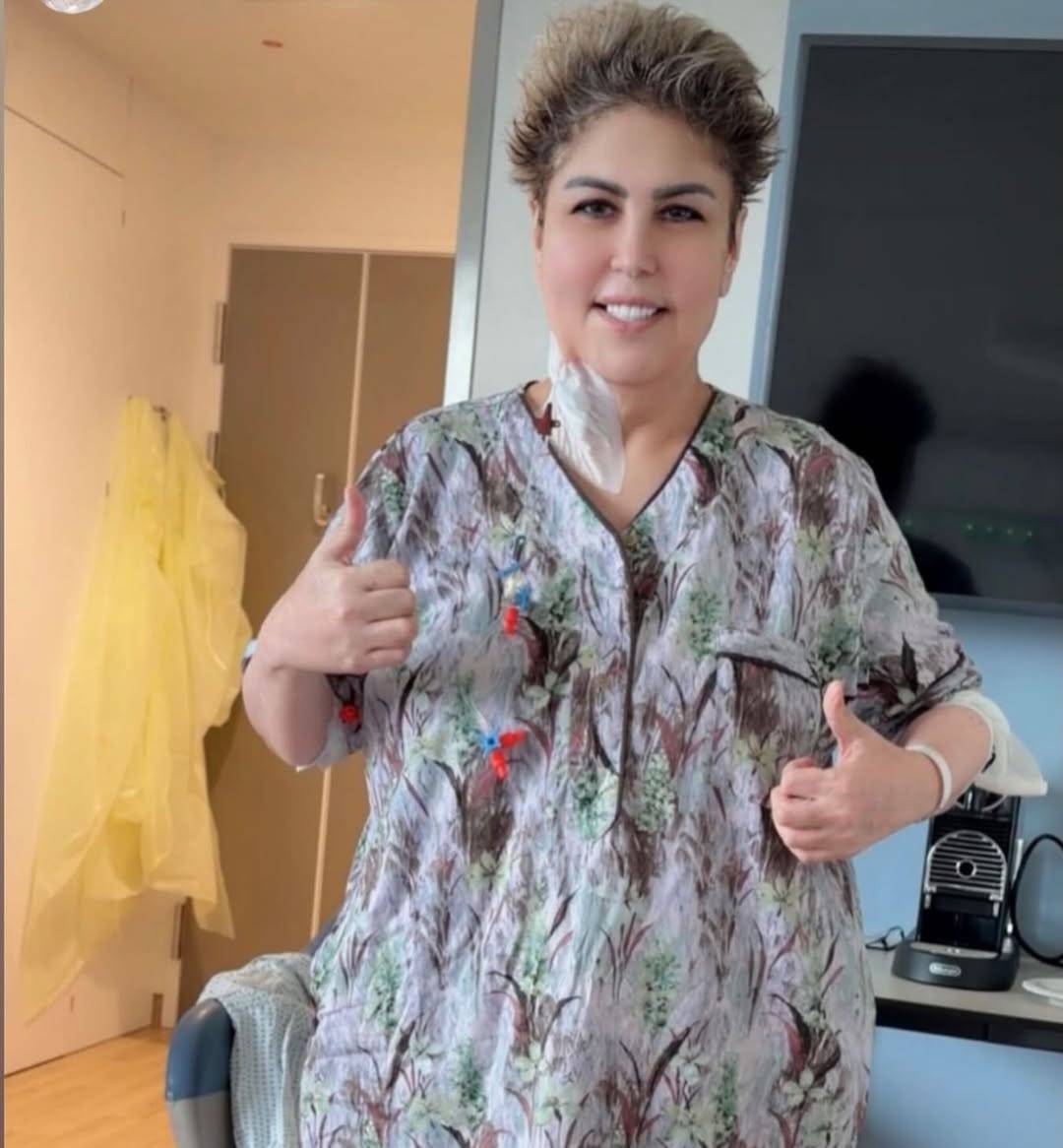 فجر السعيد في المستشفى وتخضع لجراحات عدة دقيقة (فيديو)