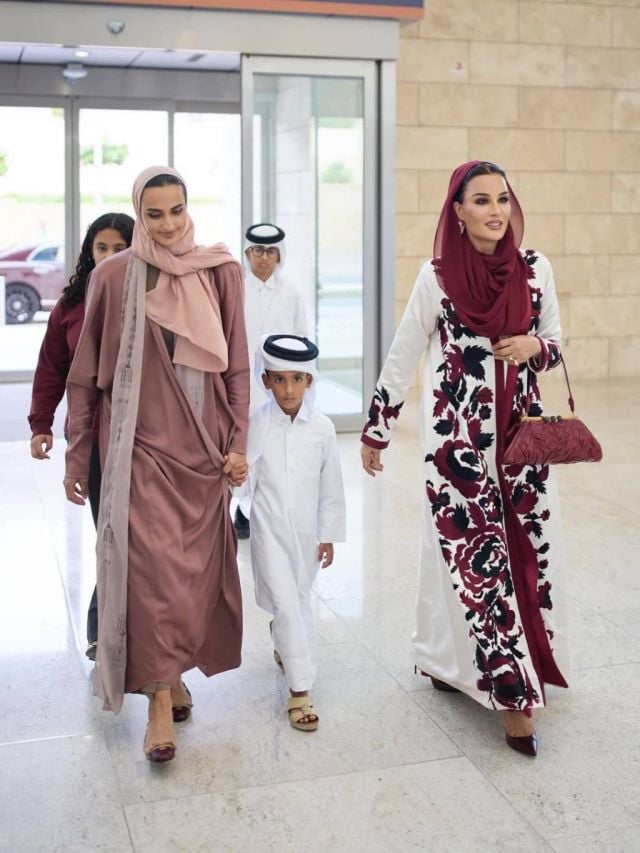الشيخة موزة تحتفل بالهوية القطرية بأسلوب راقٍ في Qatar Jannah