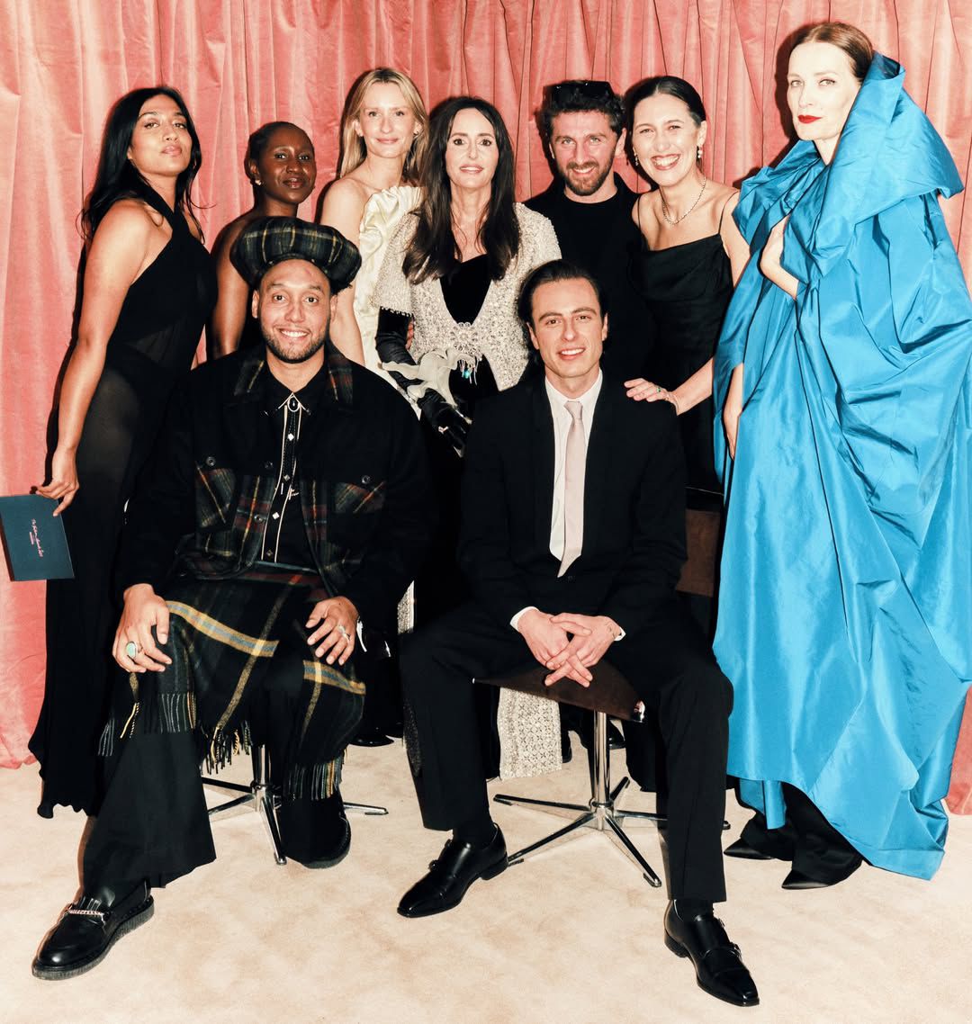 تانيا فارس مع المصممين