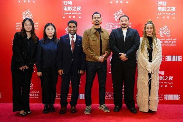 محمد علي في العرض الخاص لفيلم 