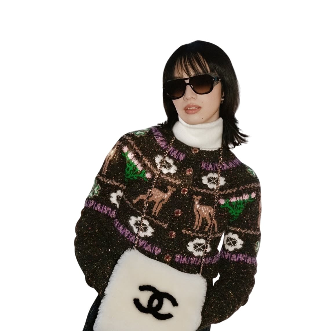 الأناقة الشتوية بعد التزلج مع Chanel