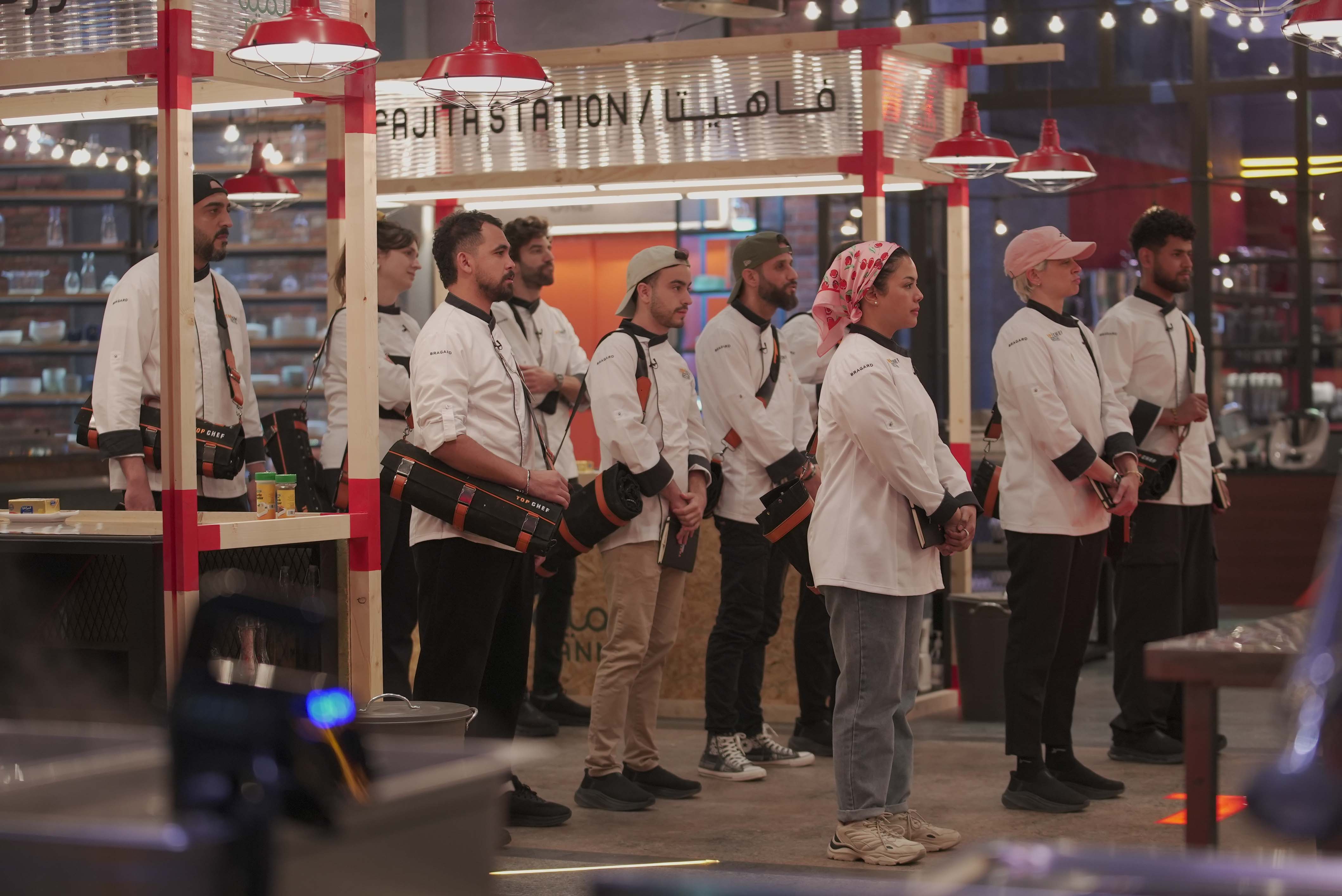 المتسابقون في توب شيف المتسابقون في توب شيف