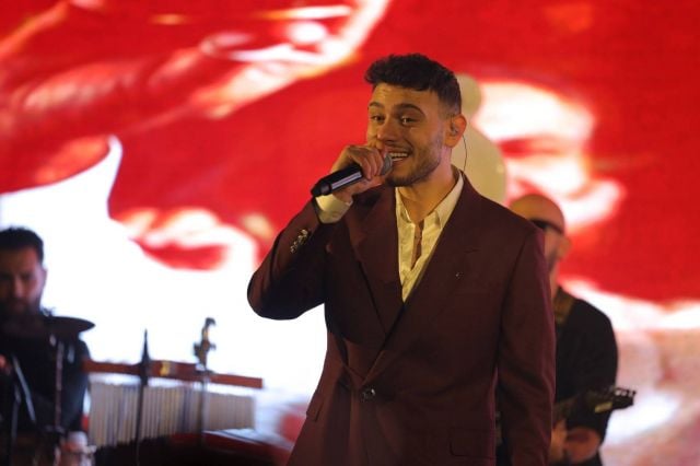 الشامي خلال حفله بالقاهرة