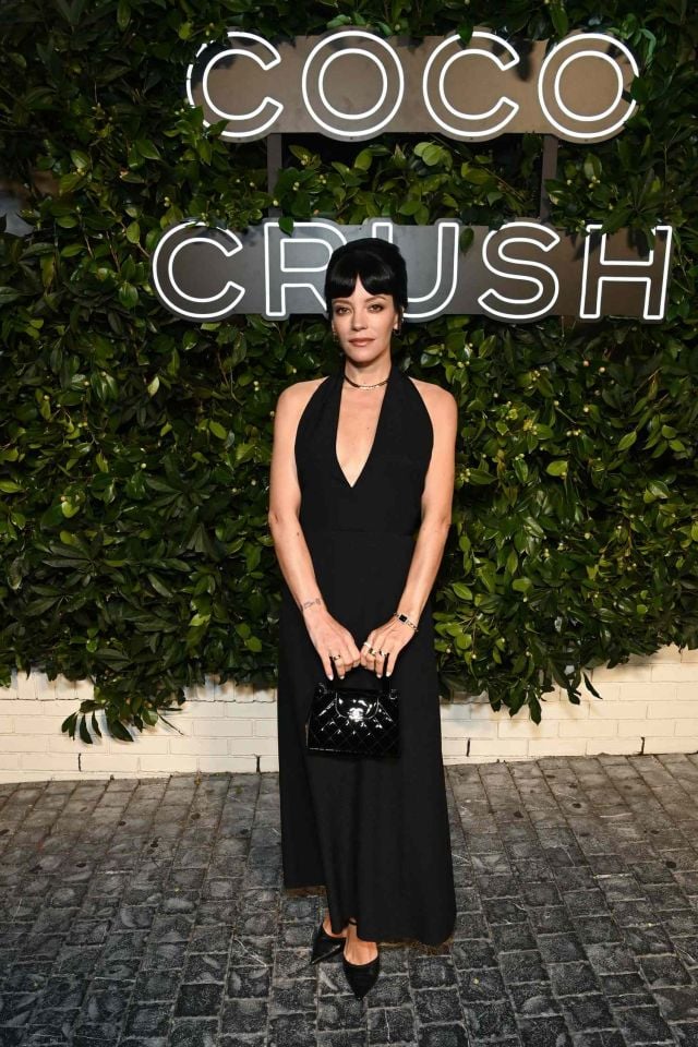 ليلي ألين ساحرة بالفستان الأسود