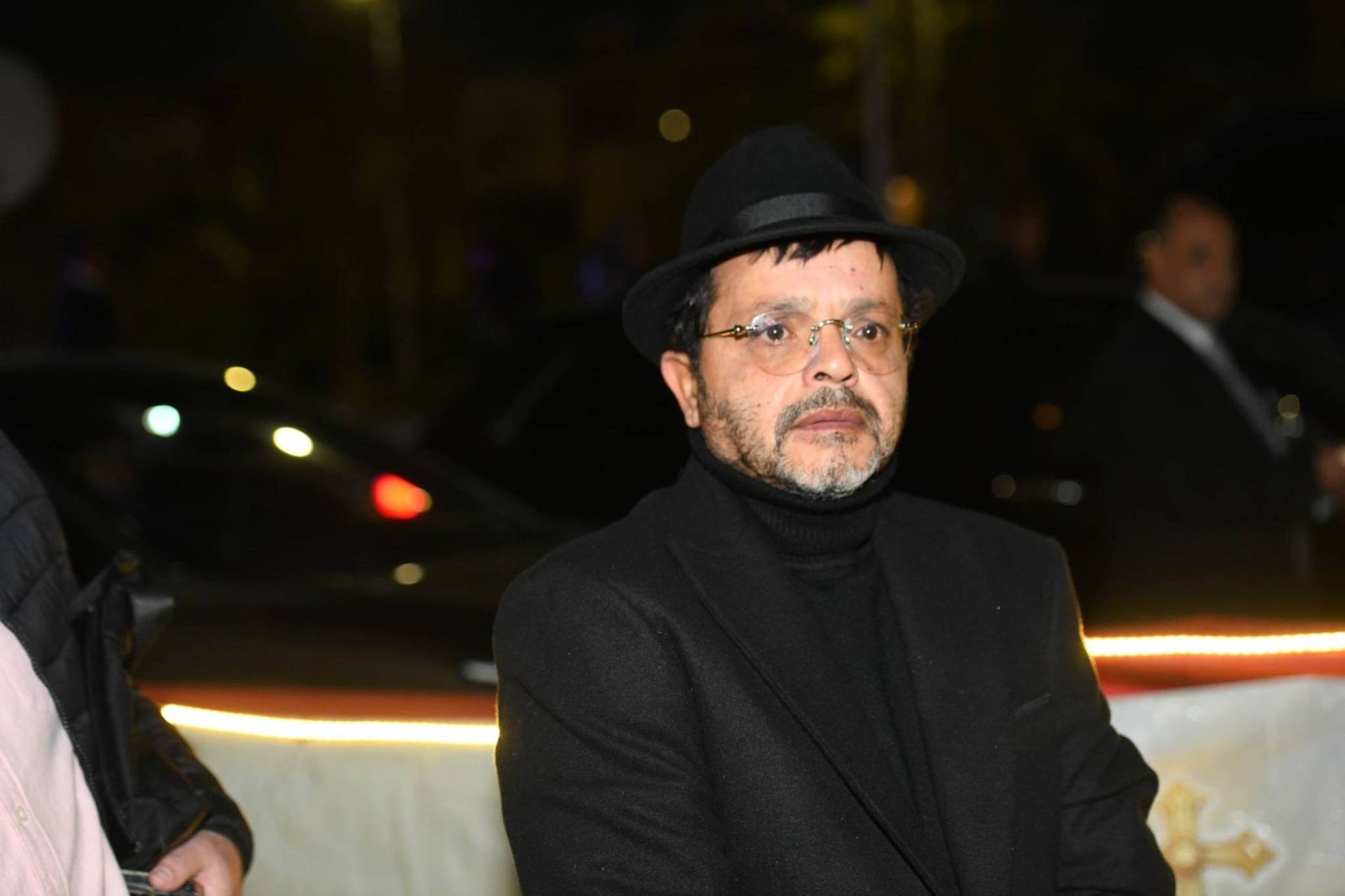 محمد هنيدي في العزاء