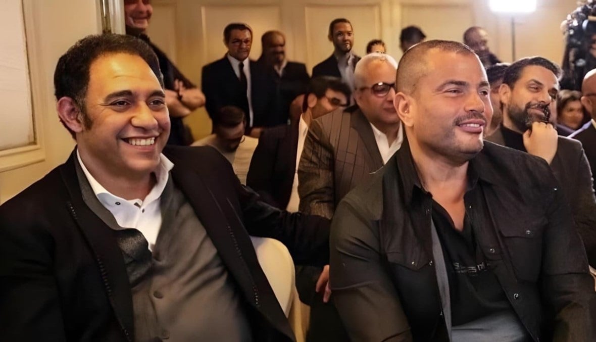 عمرو مصطفى مع عمرو دياب