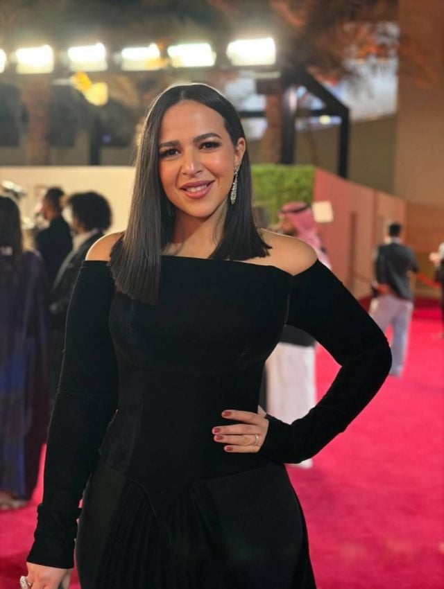 ايمي سمير غانم تتألق بالأسود