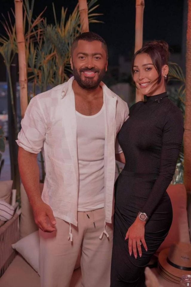 بسمة بوسيل وتامر حسني