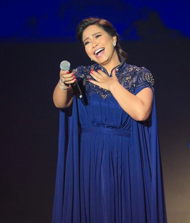 الفنانة شيرين عبد الوهاب