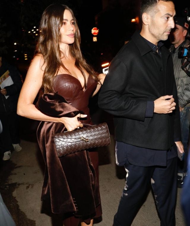 صوفيا فيرغارا تصل إلى الحفل