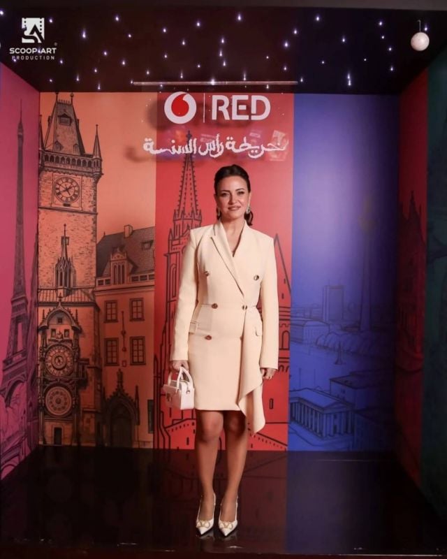 فستان ريهام عبد الغفور