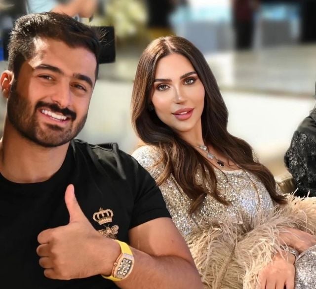 الدكتورة خلود وزوجها أمين غباشي