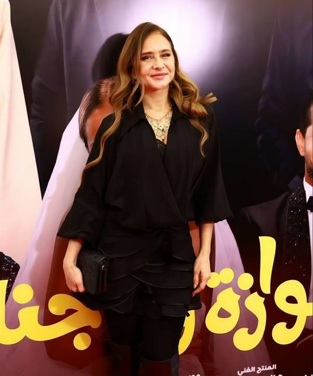 نيللي كريم في العرض الخاص للفيلم