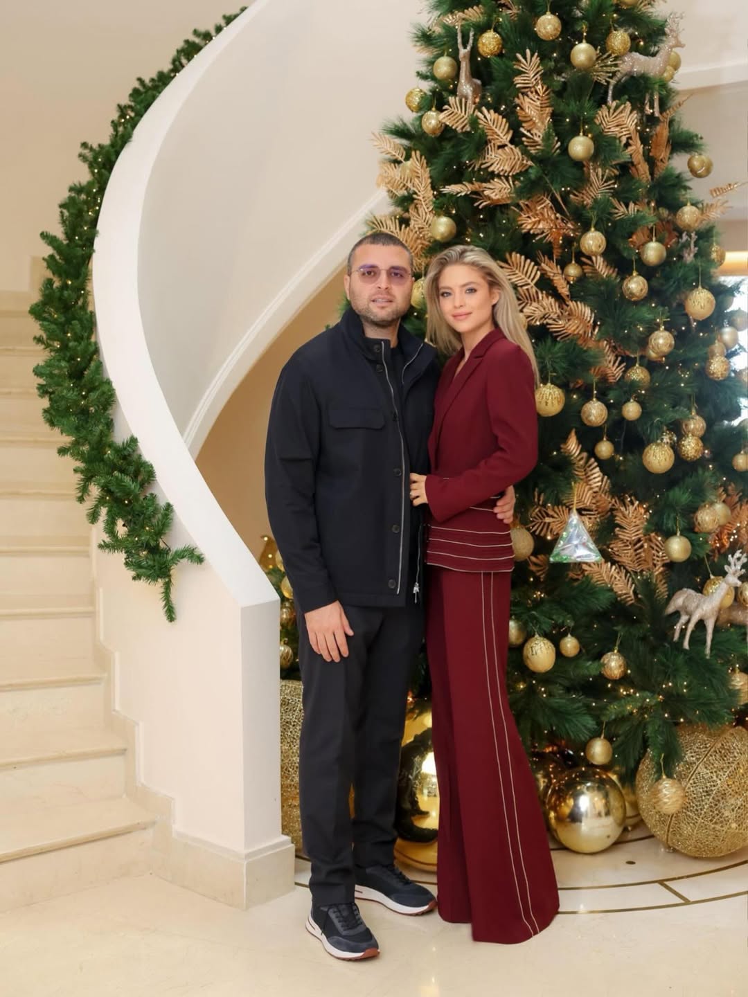 كريستينا وإيلي صعب جونيور