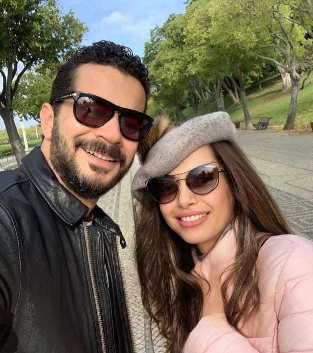 داليا مصطفى وشريف سلامة