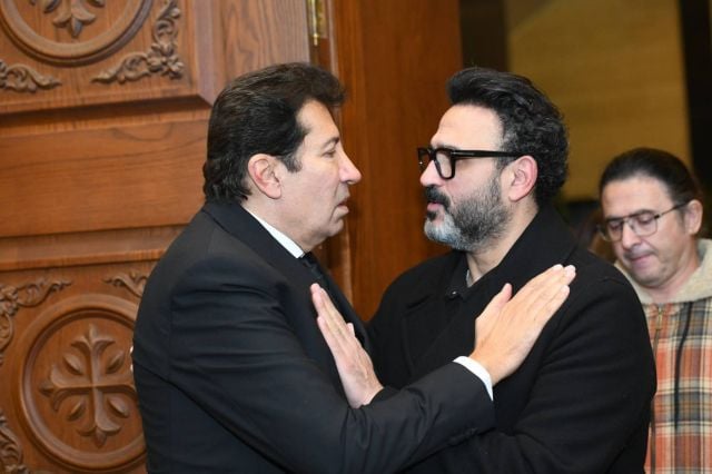 أكرم حسني يواسي هاني رمزي