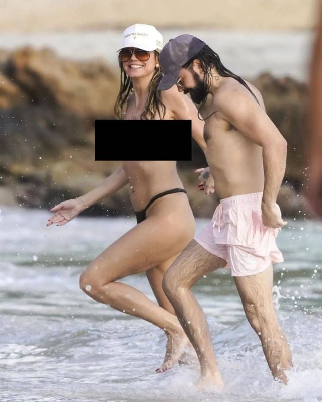 هايدي كلوم وزوجها