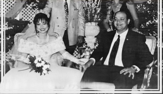 من زفاف عمرو أديب ولميس الحديدي