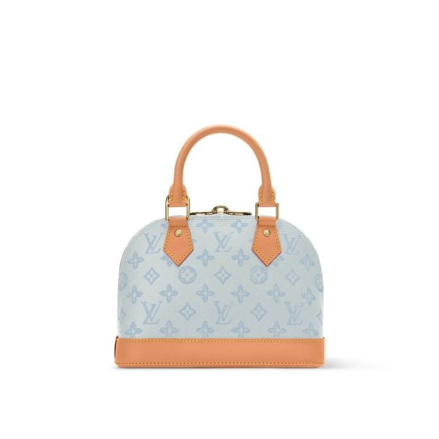 ALMA BB MONOGRAM ORIGINE BLEU COURRIER 