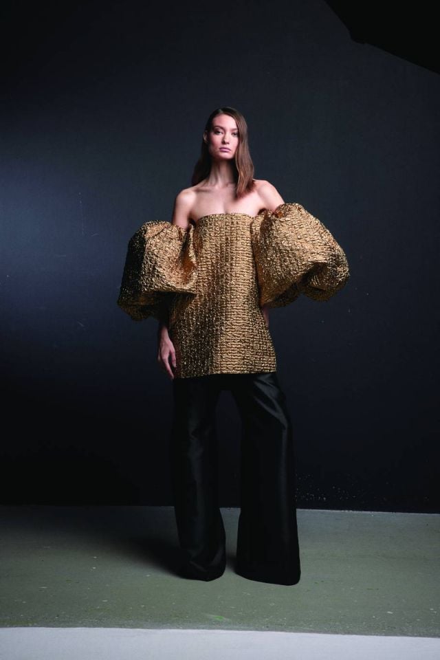 تصميم مبتكر لمصممة الأزياء ديما عياد 