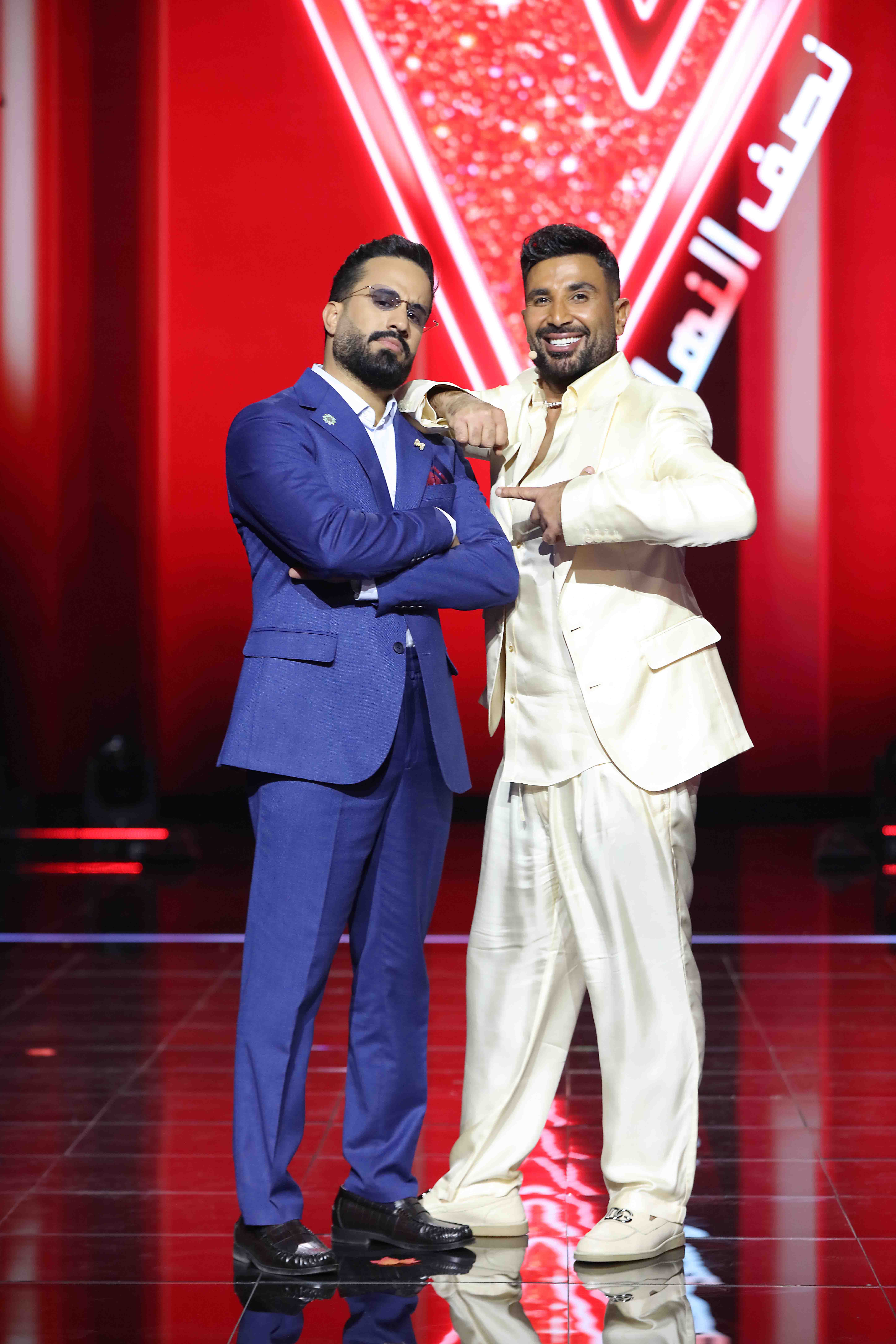 مهند الباشا وأحمد سعد