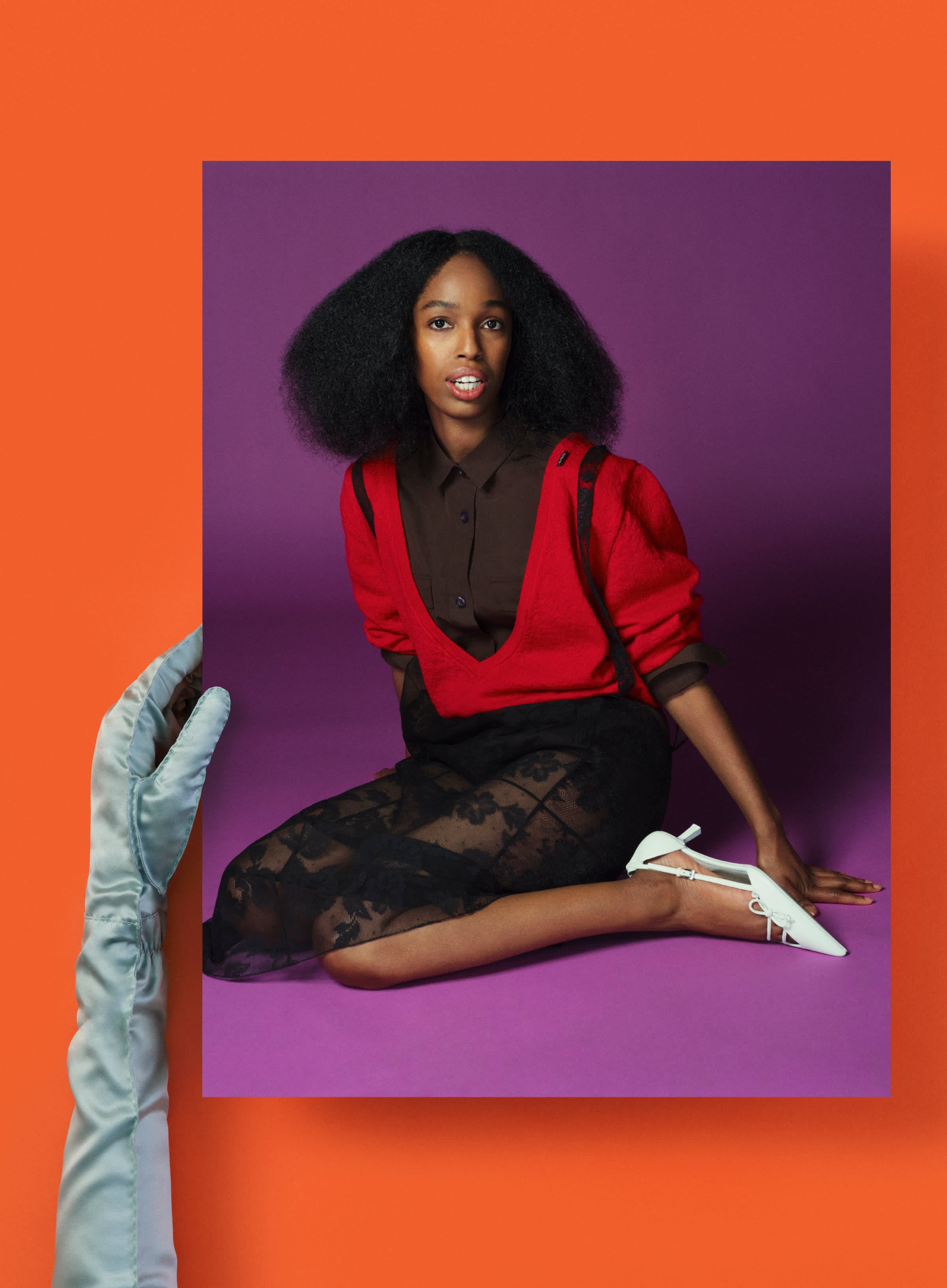 حملة إعلانية لبرادا لربيع وصيف 2026 