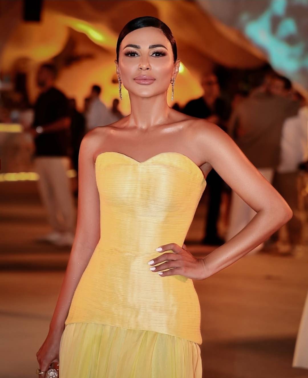 مهيرة عبدالعزيز تحتفل بميلاد ابنتها على طريقة مشاهير الـ