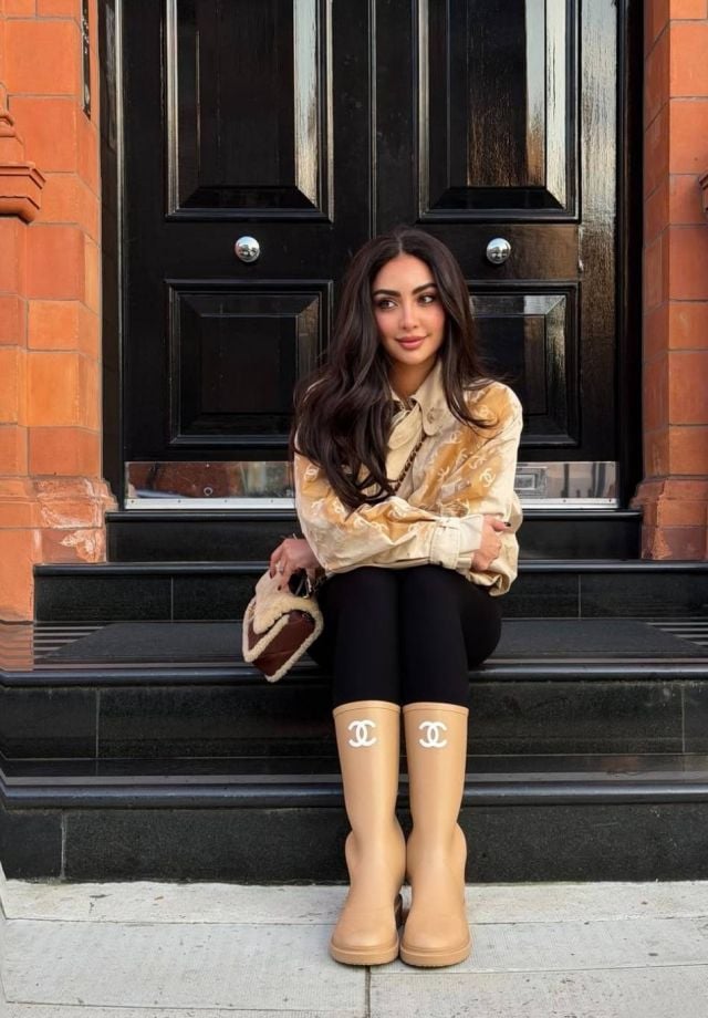 نور الغندور بإطلالة كاجوال من 