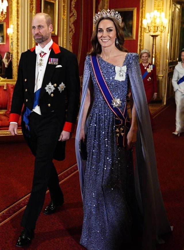 كيت ميدلتون بتاج تيارا الفخم
