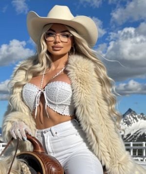 ميريام كلينك تستعرض مهاراتها في التزلّج بملابس جريئة