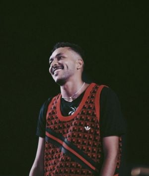 أول ظهور لويجز مع زوجته 