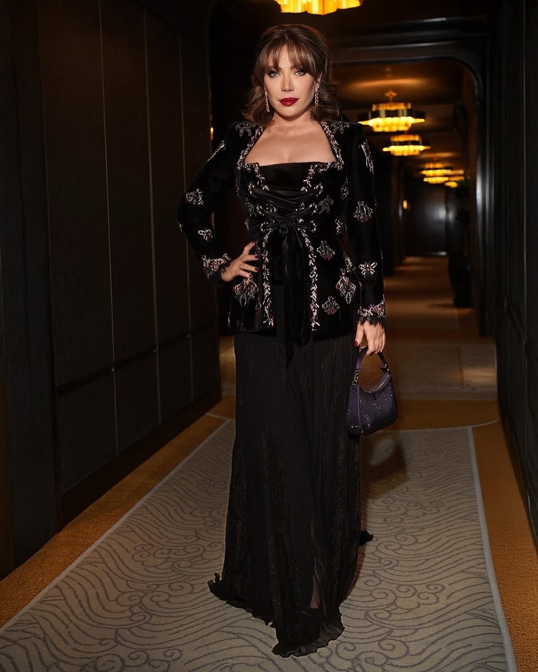 سلافة معمار… أناقة ريترو بروح سينمائية