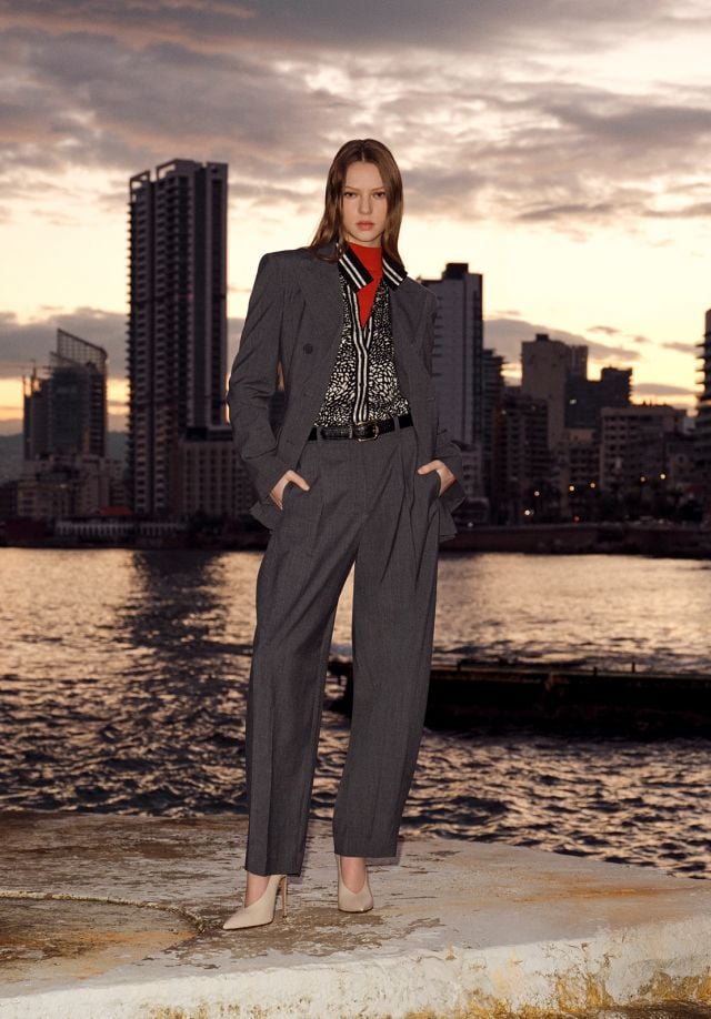 من مجموعة إيلي صعب لما قبل خريف 2026