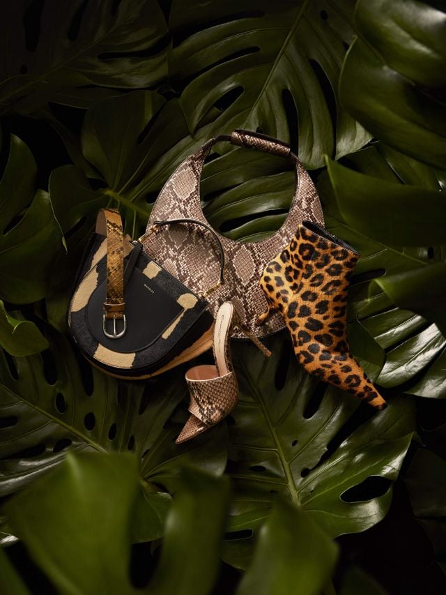 Animal print accessories