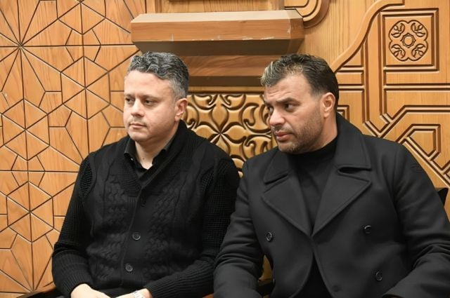 رامي صبري في العزاء