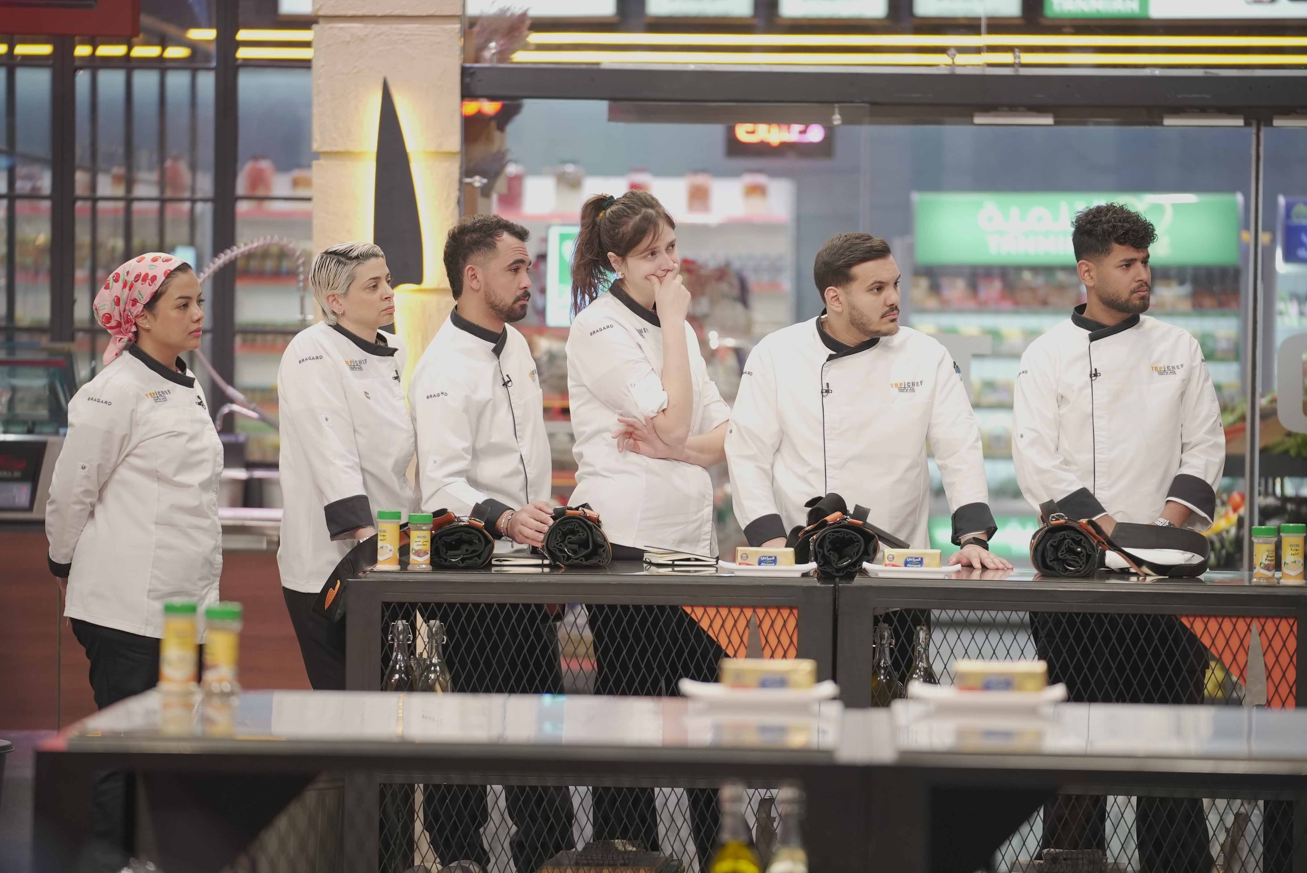 المتنافسون في توب شيف