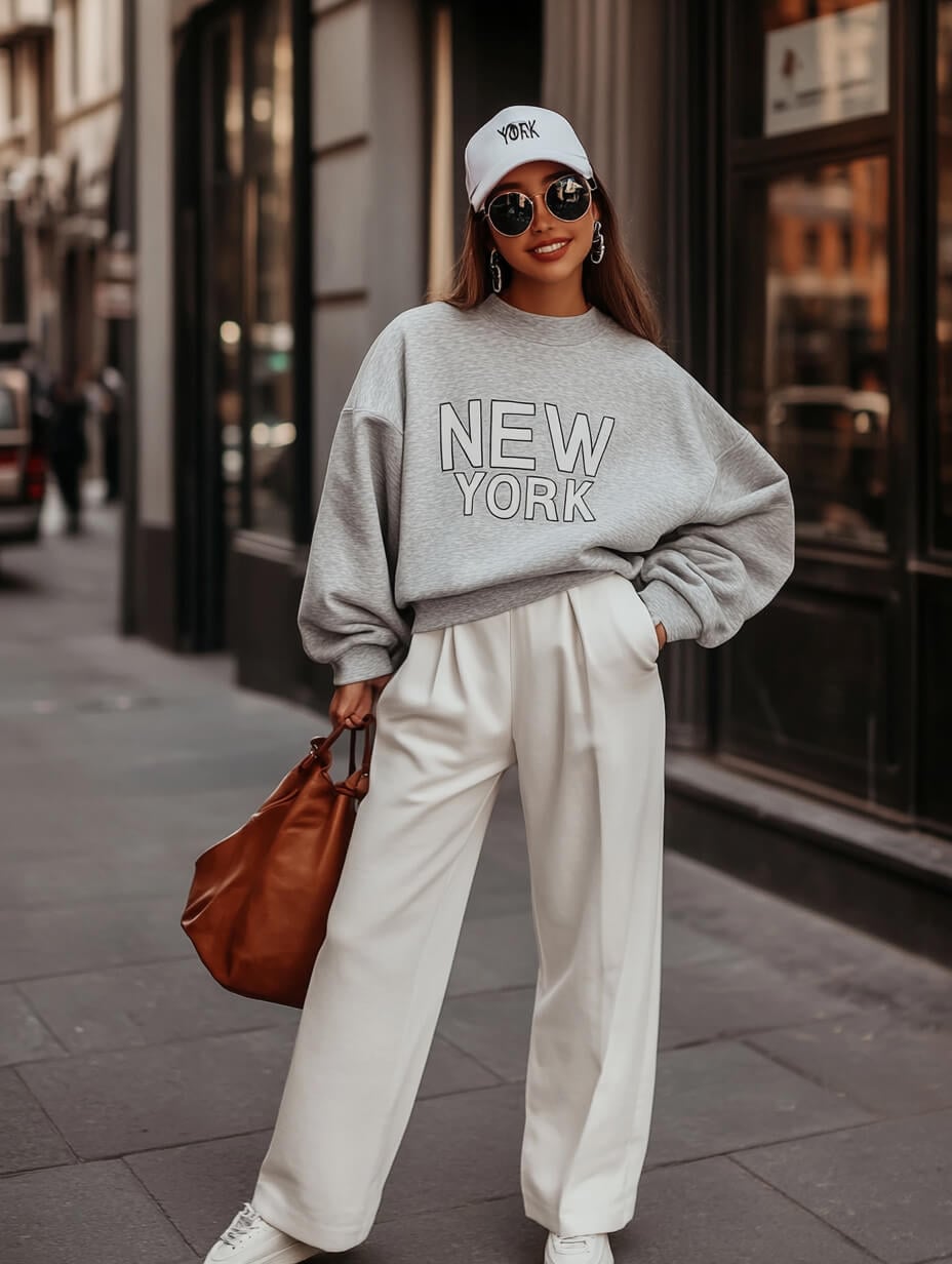 الستايل الرياضي الأنيق للمشاوير اليومية