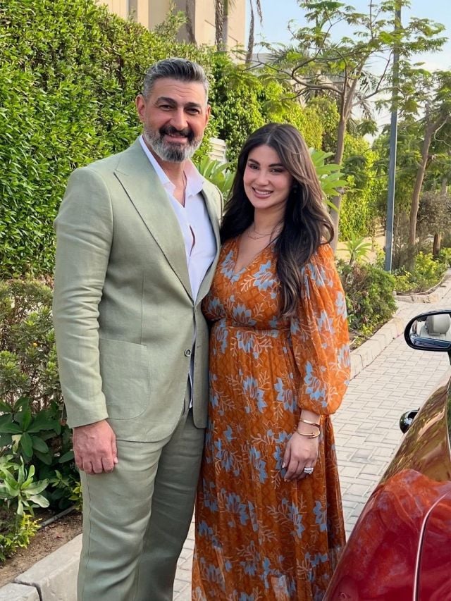 هدى الإتربي تغني لياسر جلال في كواليس مسلسلهما على طريقة شادية (فيديو)